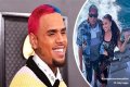 Chris Brown's Mom Joyce Hawkins Shares Rare Pic with Her Brother While on a Boat